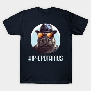 Hip-opotamus | Cool Hippo T-Shirt